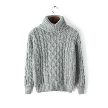 Load image into Gallery viewer, Women's Turtleneck Pullover 2019 Autumn Sweaters Women Casual Knitted O-Neck Striped Femme Women Sweaters