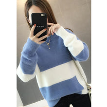 Load image into Gallery viewer, Christmas Sweater Women Winter 2019 Fashion Pullover Velvet Sweater Women's Long Sleeve Sweaters