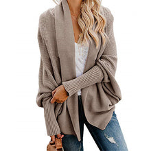 Load image into Gallery viewer, 2019 winter new women sweaters casual batwing sleeve kintted winter women cardigan ladies tops fashion clothes pull femme