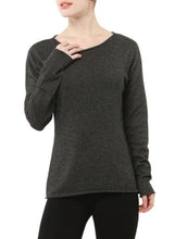 Load image into Gallery viewer, Cashmere Sweater Women's O-neck Wool Pullover Long Sleeve Slim Knitted Solid Color tops Ladies Bottoming Sweater
