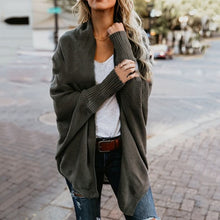 Load image into Gallery viewer, 2019 winter new women sweaters casual  batwing sleeve kintted winter women cardigan ladies tops  fashion clothes pull femme
