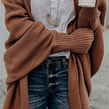 Load image into Gallery viewer, 2019 winter new women sweaters casual  batwing sleeve kintted winter women cardigan ladies tops  fashion clothes pull femme
