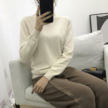 Load image into Gallery viewer, 2020 Cashmere Sweater Women Turtleneck Women's Knitted Turtleneck Winter Cashmere Sweater For Women Warm Sweaters Female
