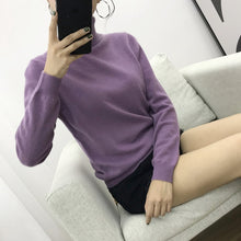Load image into Gallery viewer, 2020 Cashmere Sweater Women Turtleneck Women's Knitted Turtleneck Winter Cashmere Sweater For Women Warm Sweaters Female
