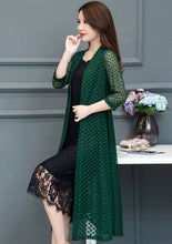 Load image into Gallery viewer, OHRYIYIE Plus Size 5XL Thin Hollow Out Cardigan Sweater Women Poncho 2020 Spring Summer Casual Long Knitted Sweaters Female Tops
